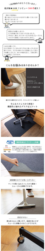 デスク足元マット