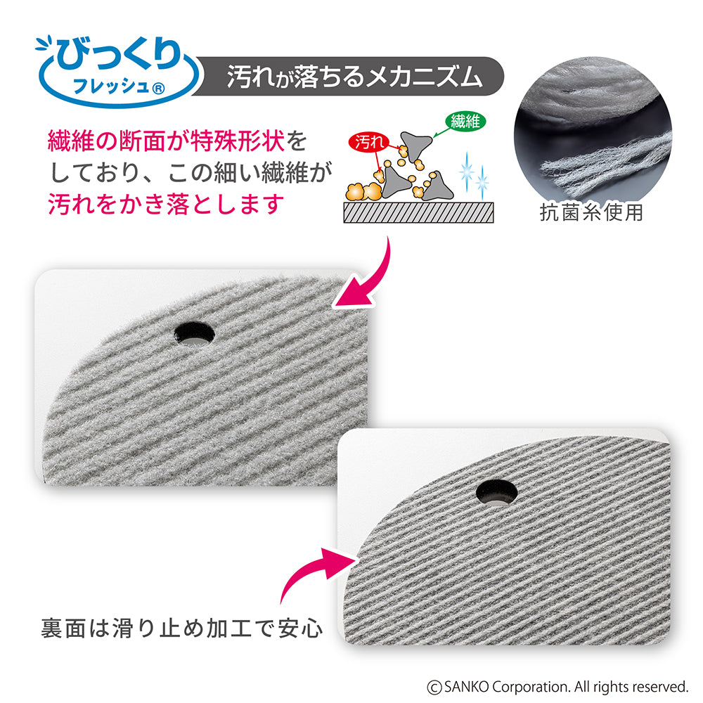 ナノケア　つるすべ素足体験 座ったまま足裏ツルツル！泡立ちの良い角質ケア＆足洗いスポンジ｜足裏
