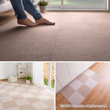 ［30×30cm］バリアフリータイルマット単色42枚組／バリアフリータイプ（表面：ループなし）