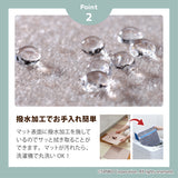 ［45×45cm］バリアフリータイルマット10枚組 20枚組 30枚組／バリアフリータイプ（表面：ループなし）
