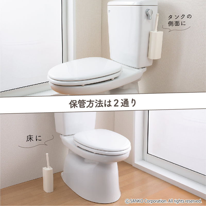 トイレ掃除 ブラシ おしゃれ コンパクト びっくりミニピカトイレ