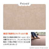 ［30×30cm］バリアフリータイルマット単色100枚組／バリアフリータイプ（表面：ループなし）