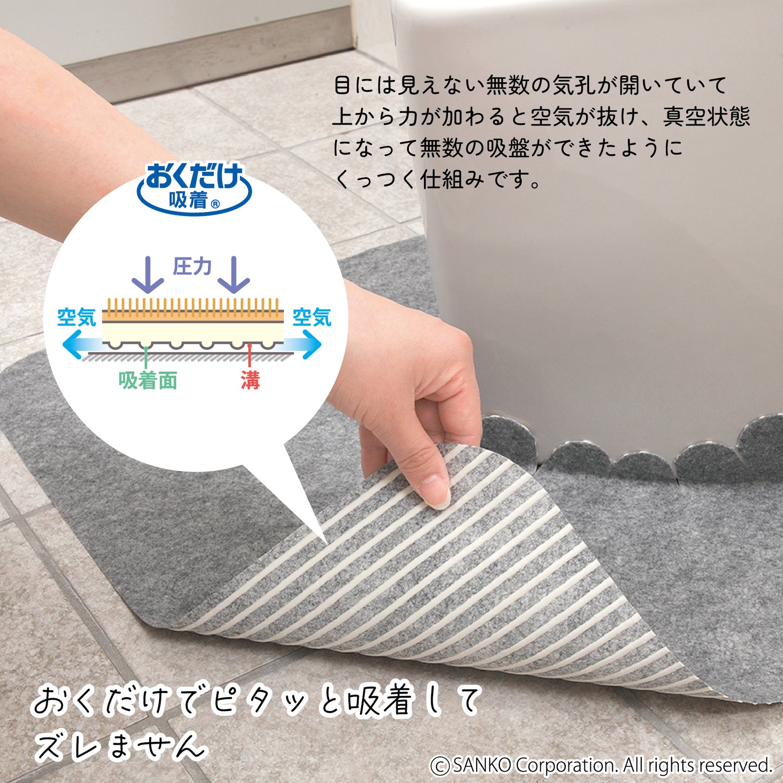 日本製 使い捨て おしゃれ トイレマット 汚れ防止マット サンコー – 三幸商店